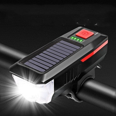 ThunderBeam Powerful Rechargeable Horn & Front Light for Mountain Bikes!