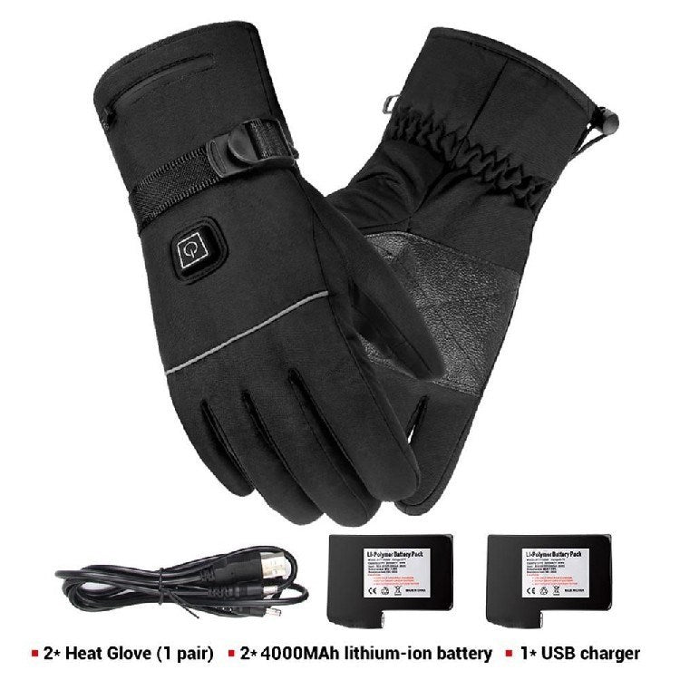 GloveMax Winter Elektrisch Verwarmde Handschoenen