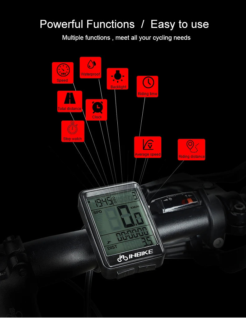 SpeedTrack Bike Wireless Computer