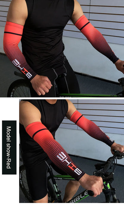 LOOGDEEL 1 Paar Coole Armmanschette für Herren, Radfahren, Laufen, UV-Sonnenschutz, Manschettenabdeckung, Schutz für Fahrrad, Sport, Armlinge, Ellenbogenschutz