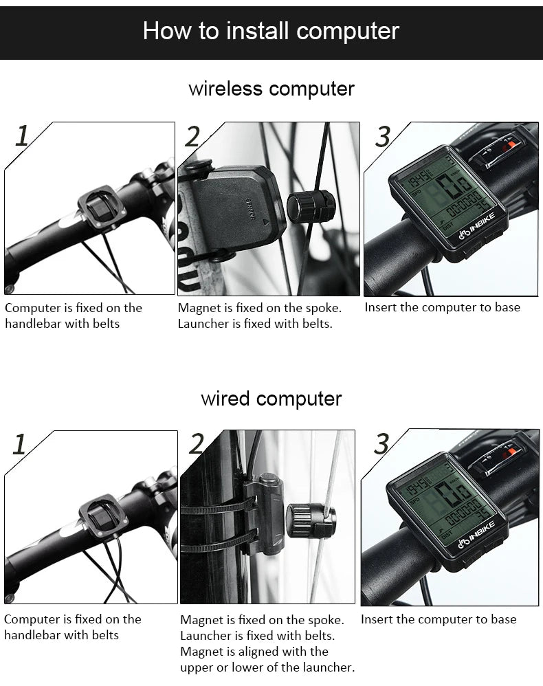 SpeedTrack Bike Wireless Computer