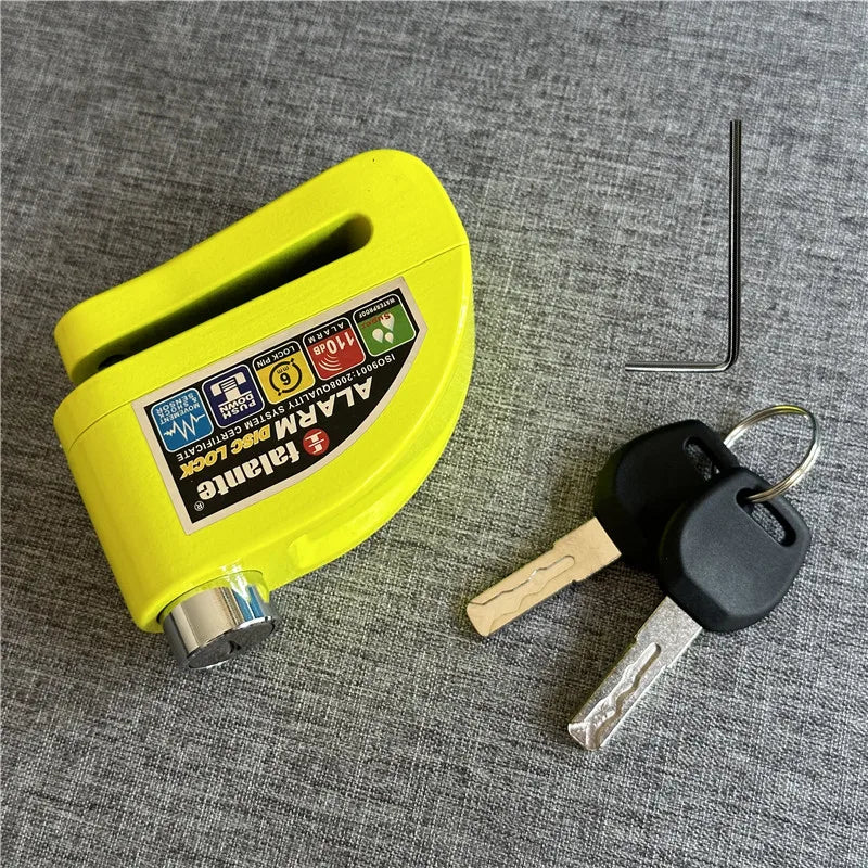 RideGuard Motorcycle Scooter Disc Lock Alarm Protection