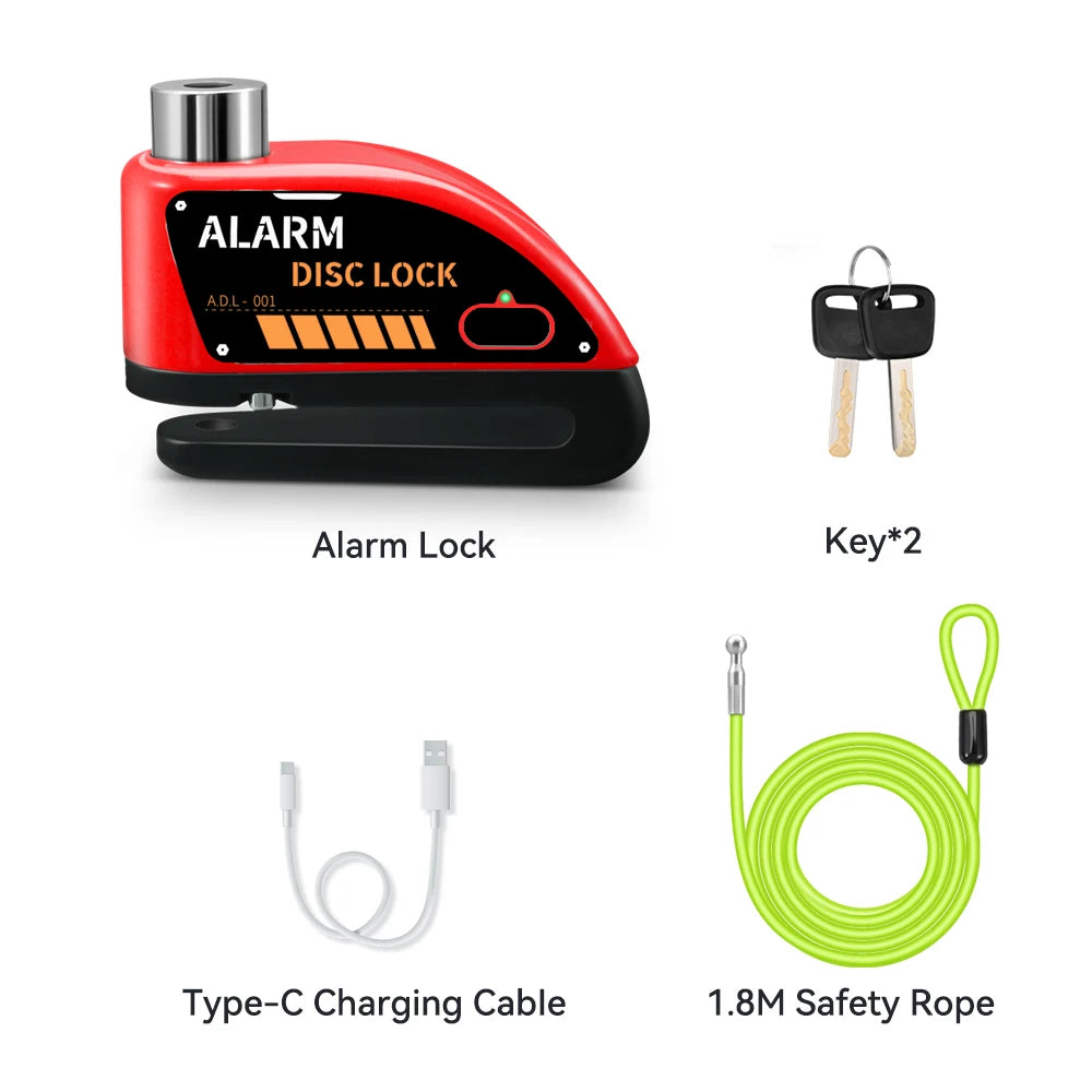 SecureLock Pro Disc Lock 120dB ALRAM