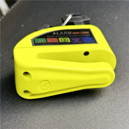 RideGuard Motorcycle Scooter Disc Lock Alarm Protection