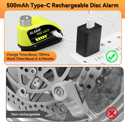 SecureLock Pro Disc Lock 120dB ALRAM