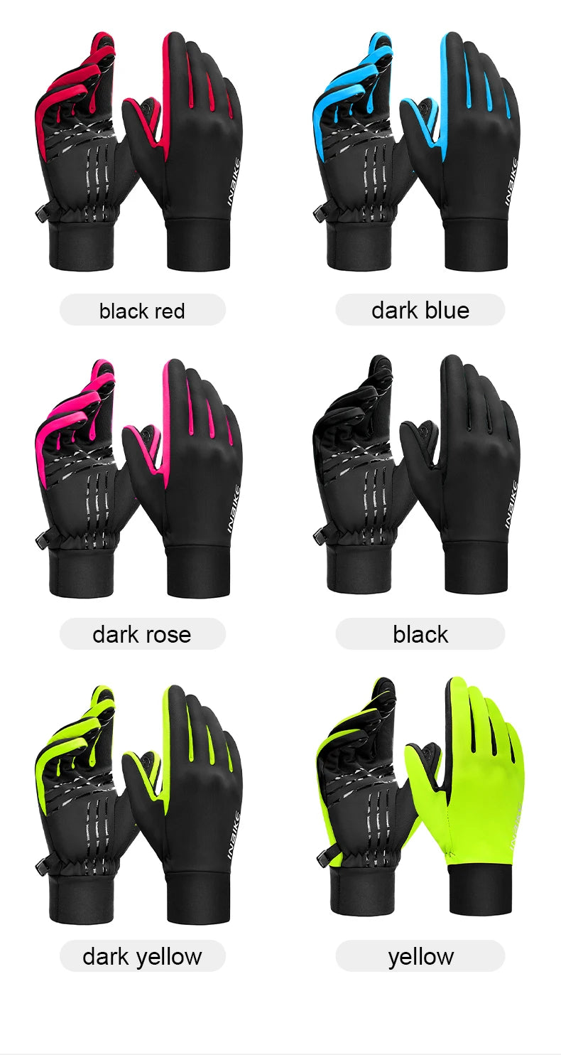 WindGuard Touch Screen Warm Cycling Gloves Outdoor