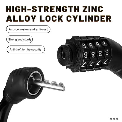 SecureRide 4-Digit Lock