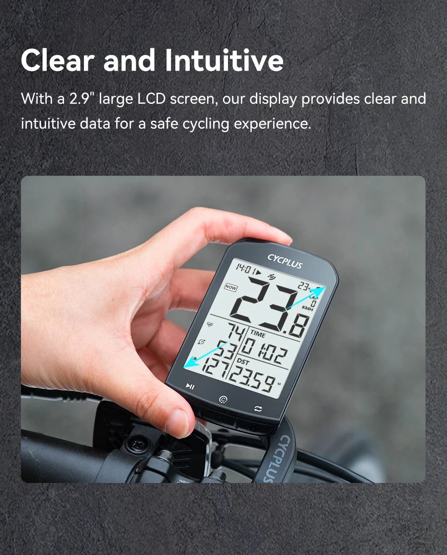 TrackX GPS Fietscomputer 