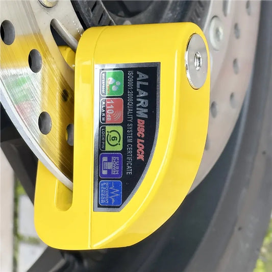 RideGuard Motorcycle Scooter Disc Lock Alarm Protection