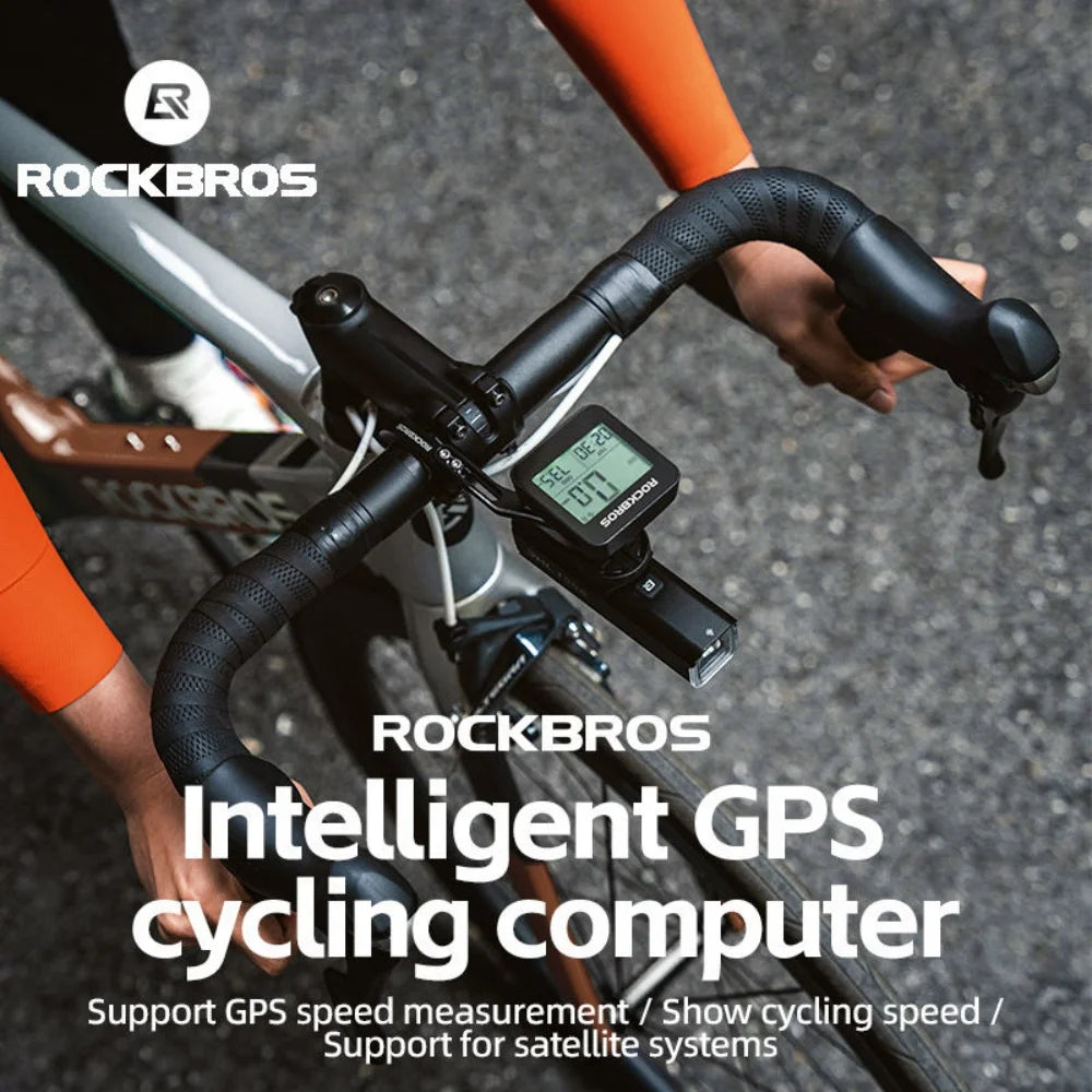 TrackRider Bike Wireless Computer GPS Bicycle Speedometer