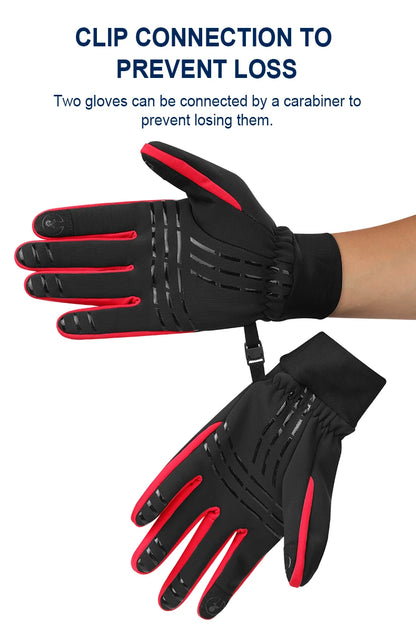 WindGuard Touch Screen Warm Cycling Gloves Outdoor