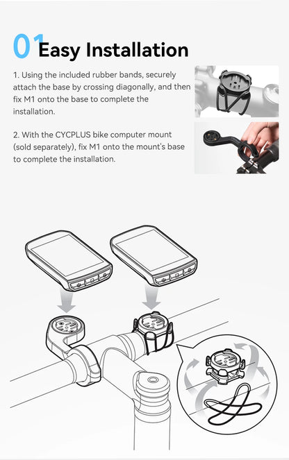 TrackX GPS Fietscomputer 