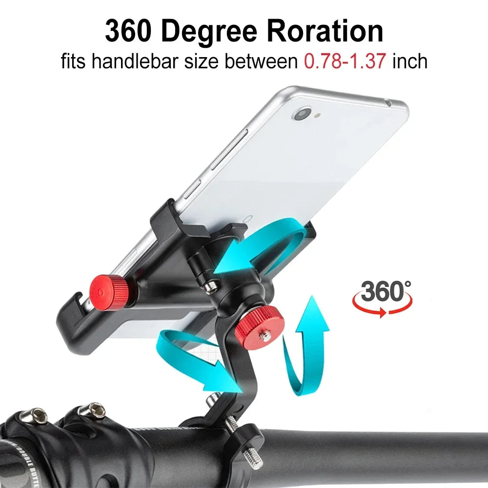 RideGrip – Secure & Adjustable 360° Bicycle Phone Mount