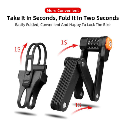 SecureFold Motorcycle Ebike Lock