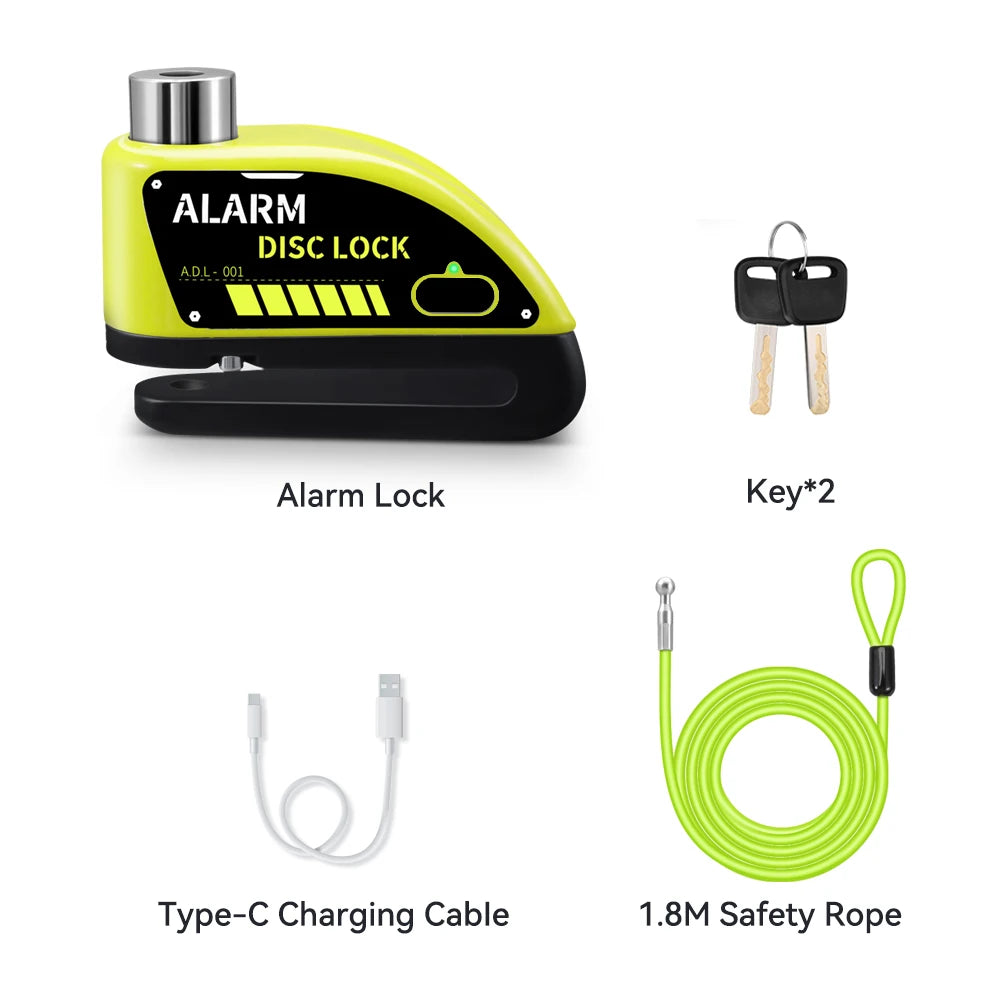 SecureLock Pro Disc Lock 120dB ALRAM