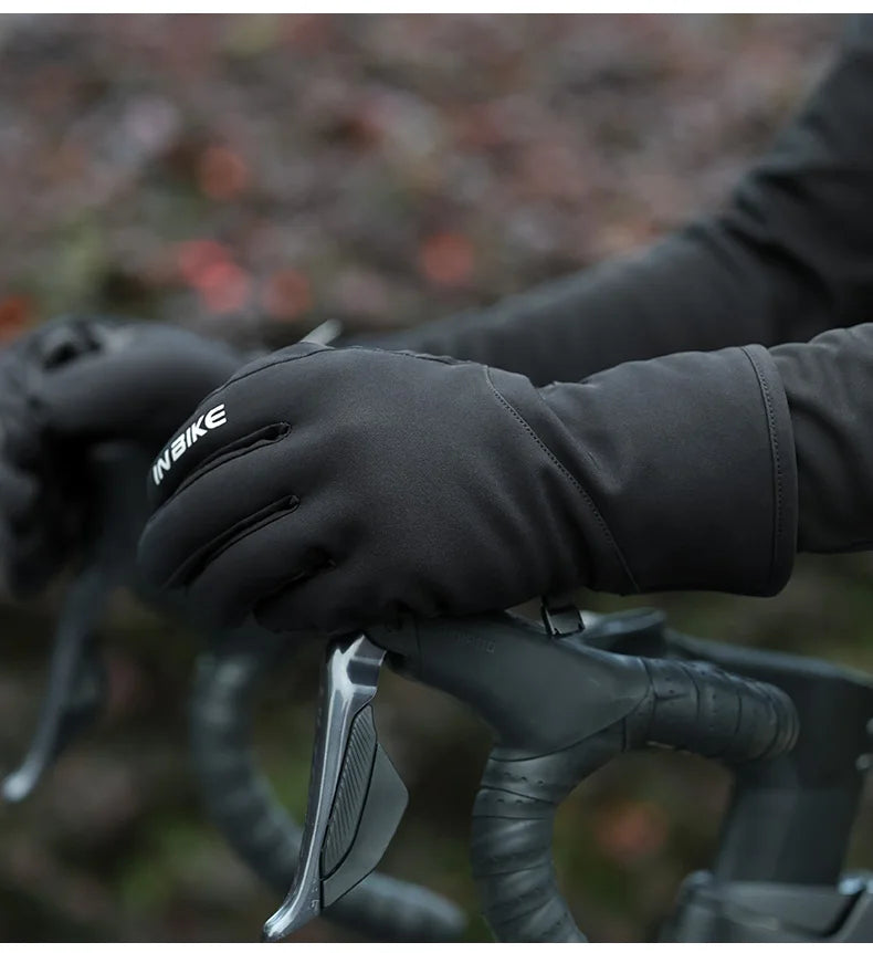 INBIKE Winterhandschuhe für Herren und Damen, 3M Thinsulate-Handschuhe für kaltes Wetter, Touchscreen, wasserabweisend, winddichte Reithandschuhe